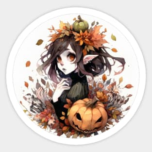 Fall Fairy 03 Sticker